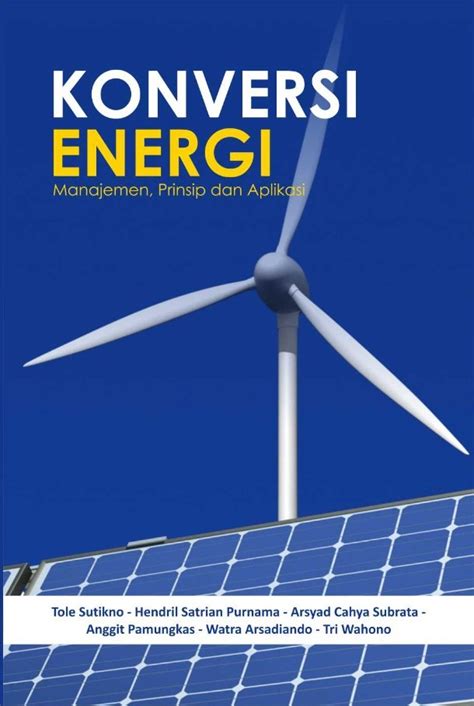 Buku Konversi Energi Manajemen Prinsip Dan Aplikasi