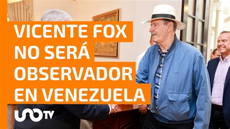 Gobierno De Nicol S Maduro Actu De Manera Torpe Vicente Fox Youtube