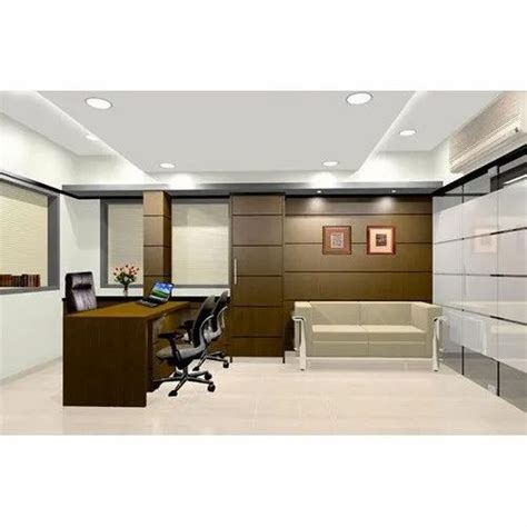 Office Interior Designing Service At Rs Sq Ft Reception Designing