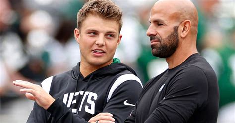 Jets Hc Robert Saleh Pleads The Fifth On Why He Hasnt Benched Zach