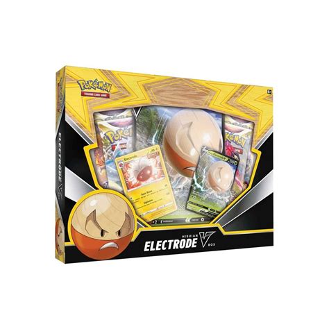 Caja de Cartas Pokémon TCG Husuian Electrode V Box Inglés