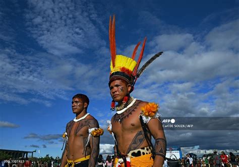 AFP Photo On Twitter Brazil Indigenous People Taking Part In The