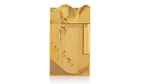 Experience Luxury: S.T. Dupont Sleeping Mermaid Golden No016051 Lighter