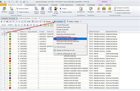Totvs Rh Linha Rm Rhu Como Alterar Os Dados De Uma Requisição