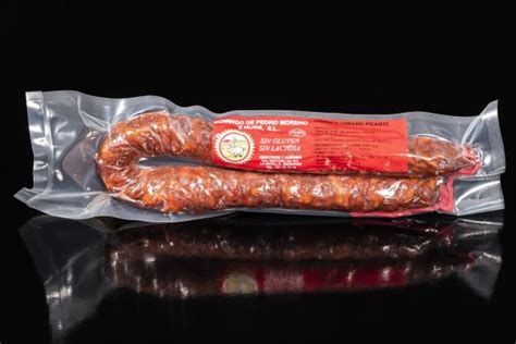 Chorizo Extra Curado Picante Al Vacio Domingodepedro Chorizo