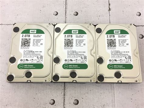 Yahoo オークション 3台セットWestern Digital WD20EZRX 2TB SA