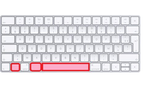 Ouvrir La Liste Des Caract Res Sur Mac Les Raccourcis Clavier