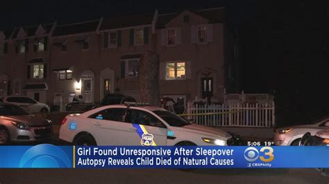 Police 11 Year Old Girl Found Unresponsive At Sleepover Died Of