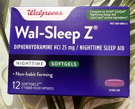 Walgreens Sleep Aid 12 Softgels Each Pack Exp 062024 311917031996 Ebay