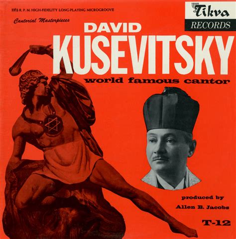 Cantorial Masterpieces By Cantor David Kusevitsky Album Ashkenazi