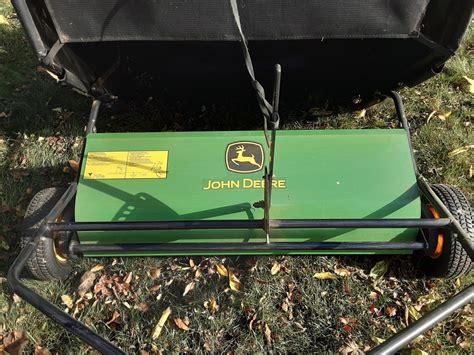 John Deere Tow Behind Lawn Sweeper