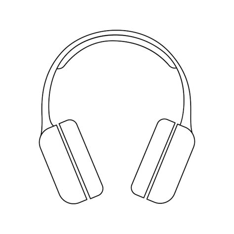 Premium Vector Headphones Continuous Line Art Drawing Headphone One