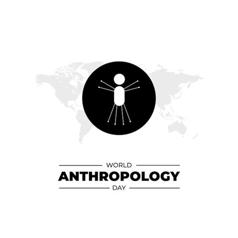 Premium Vector World Anthropology Day Social Media Pamphlet