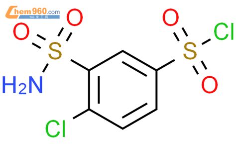 61450 06 4 2 氯 5 氯磺酰基苯磺酰胺化学式结构式分子式mol 960化工网