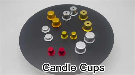 Metal Candle Cups Holders Candlestick Liners Inserts Holder Prevents ...