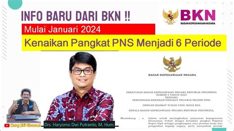 KABAR TERBARU DARI BKN Mulai Januari 2024 Kenaikan Pangkat PNS