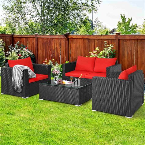 Rattan Outdoor Furniture Sofa Set Cabinets Matttroy