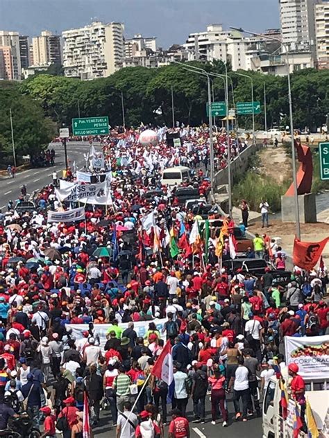 En fotos Así las Fuerzas Revolucionarias toman las calles de Caracas