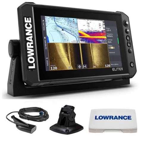 Sondeur Gps Lowrance Elite Fs Sonde Active Imaging En