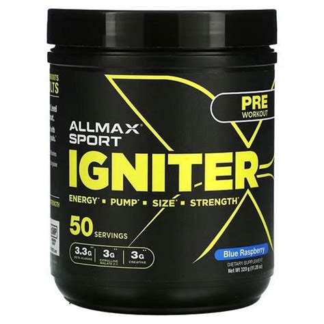 Купити Комплекс до тренування AllMax Nutrition Igniter Pre Workout 320