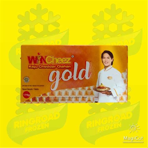 Jual WINCHEEZ GOLD CHEDDAR CHEESE 170 GR KEJU CHEDDAR OLAHAN BLOK