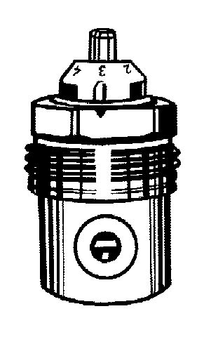 Heimeier Thermostatisch Binnenwerk Met Voorinstelling 350102300