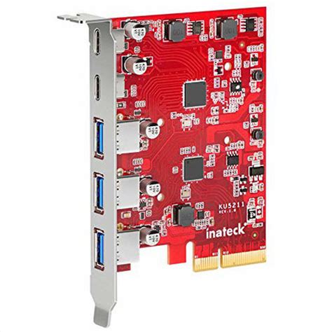 Getuscart Inateck Pcie To Usb Gen Card With Gbps Bandwidth