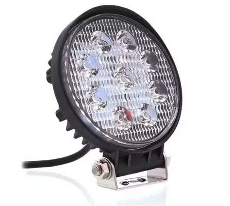 Farol Auxiliar Milha Led Cree 27watts 9 Leds 12 24v Off Road R 29 99