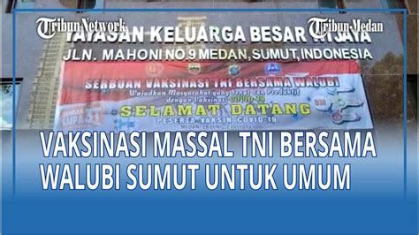 Vaksinasi Massal TNI Bersama Walubi Sumut Untuk Umum Maksimal 1 250