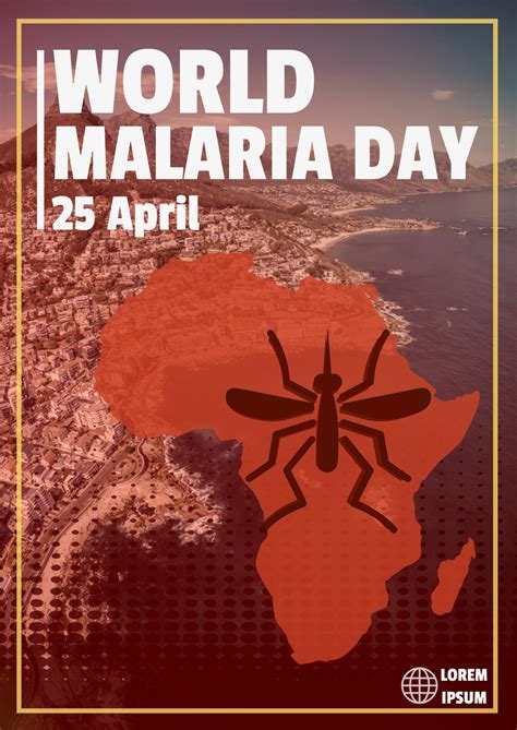 World Malaria Day Brochure Brochure Template