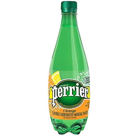 Perrier Land39orange Mineral Water Flavored Carbonated Lemon Flavor 16