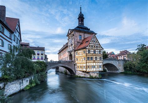 German Tourist City Bamberg Old Town Architecture Picture And Hd Photos