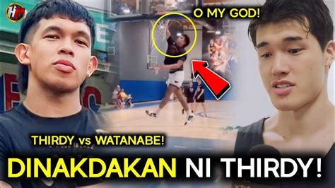 Sigawan Lahat Sa Dunk Ni Thirdy Nba Player Ng Japan Papahirapan Ang