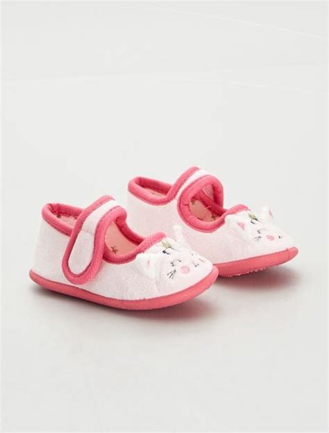 Chaussons bébé découvrez nos modèles Kiabi rose Kiabi