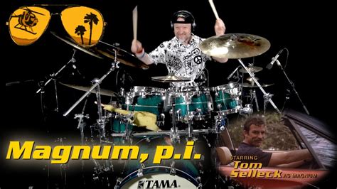 MAGNUM P I Theme Song 80s Drum Cover YouTube