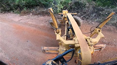 Muita Pedra No Patrolamento Motoniveladora Caterpillar K Grader