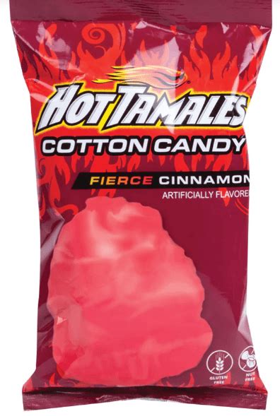 S6 11 Hot Tamale Cotton Candy 3 Oz X 12 Bags