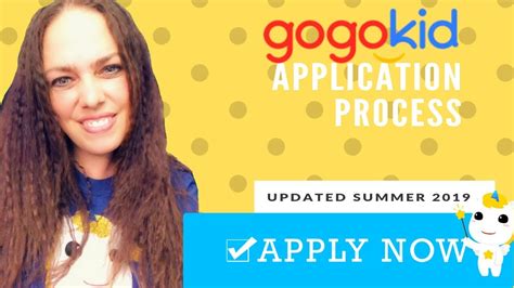 Gogokid Updated Application Process Summer 2019 Youtube