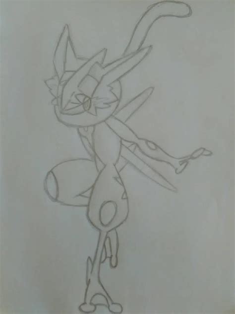 Ash-Greninja Sketch by Joeyshuwa on DeviantArt