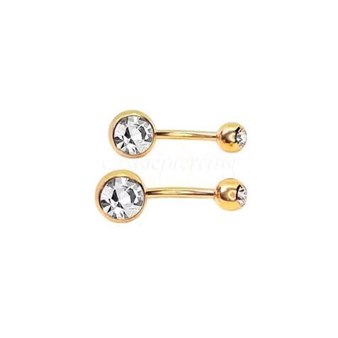 Comprar Banana Bell Tit Nio Pvd Gold Isto Piercing