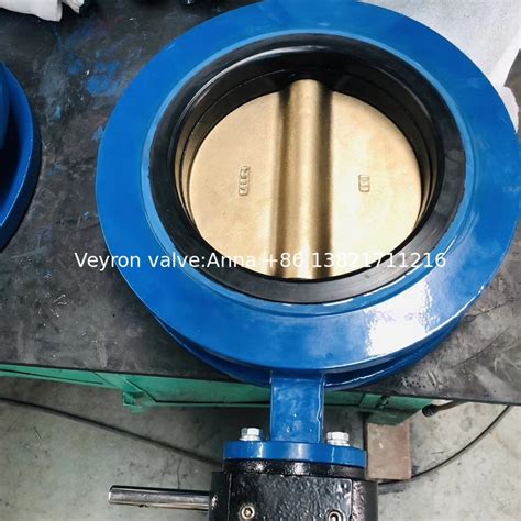 Ductile Iron Pn16 U Section Type Flanged Butterfly Valve