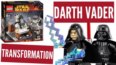 Lego Star Wars Infos Set Darth Vader Transformation 2017 Youtube