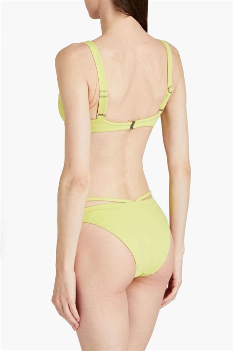 Simkhai Lia Underwired Bikini Top The Outnet