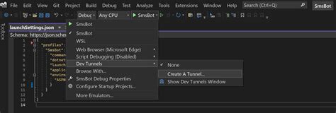 Use Visual Studio Dev Tunnels To Handle Twilio Webhooks