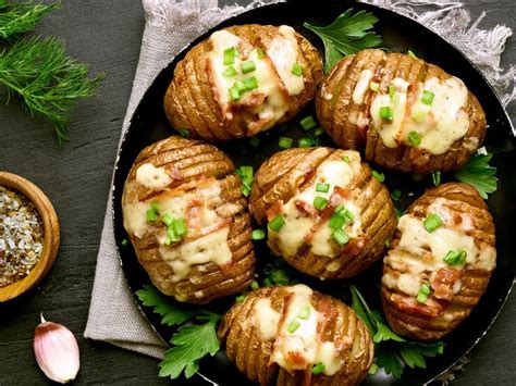 Hasselback Kartoffeln Mit Speck Hollandaise Ultimative Beilage