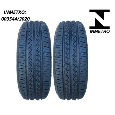 Kit 2 Pneus 185 60 R15 Monaco Garantia E Selo Do Inmetro Shopee