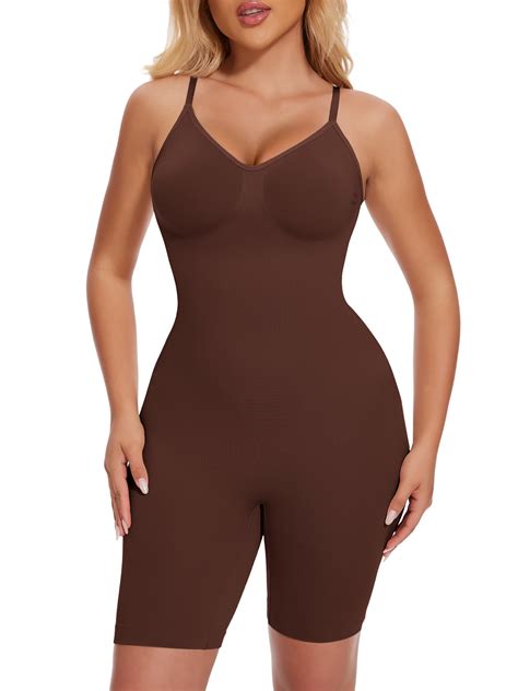 Kiwi Rata Shapewear For Women Tummy Control Bodysuit Seamless