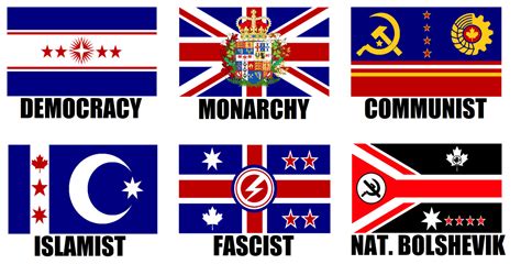 Alternate Flags Of The Canzuk Commonwealth By Wolfmoon25 On Deviantart