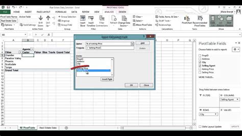 Excel Creating A Calculated Field In A PivotTable YouTube