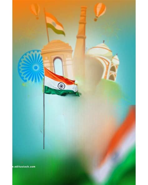 Indian Flag Cb Editing Background 2023